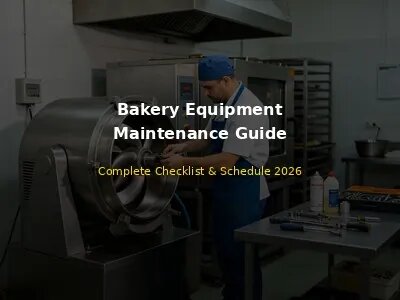 Bakery Equipment Maintenance Guide