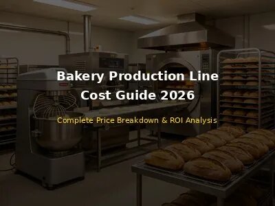 professional bakery production line cost guide - equipment layout and pricing