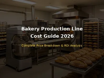 Bakery Production Line Cost Guide 2026