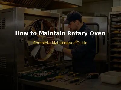 How to Maintain Rotary Oven