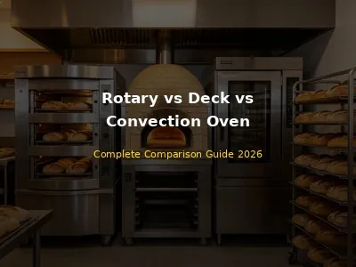Rotary Oven vs Deck Oven vs Convection Oven Comparison
