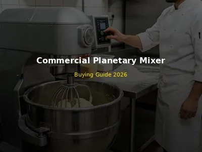 Commercial Planetary Mixer Buying Guide
