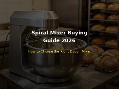 Commercial spiral dough mixer buying guide - how to choose the right mixer for your bakery