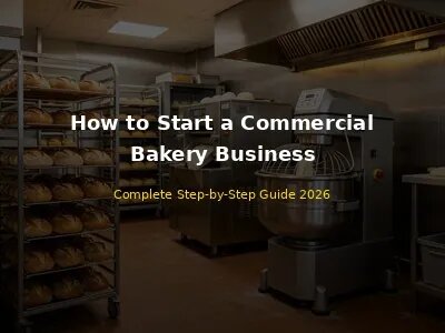 How to start a commercial bakery business - equipment and production line