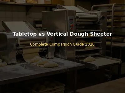 Tabletop vs Vertical Dough Sheeter Complete Comparison Guide