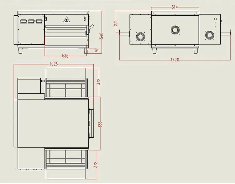Commercial Conveyor Pizza Oven Image 5